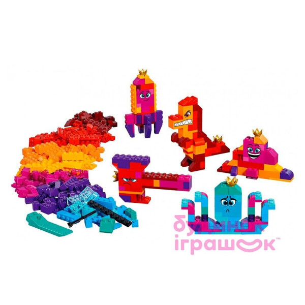 

Блочный конструктор LEGO Movie 2 Шкатулка королевы Многолики Собери что хочешь (70825)