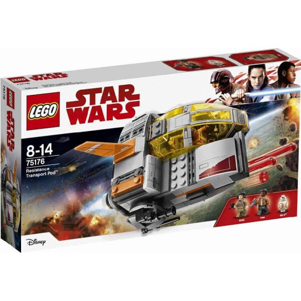 

Блочный конструктор LEGO Star Wars Транспортная капсула Сопротивления (75176)