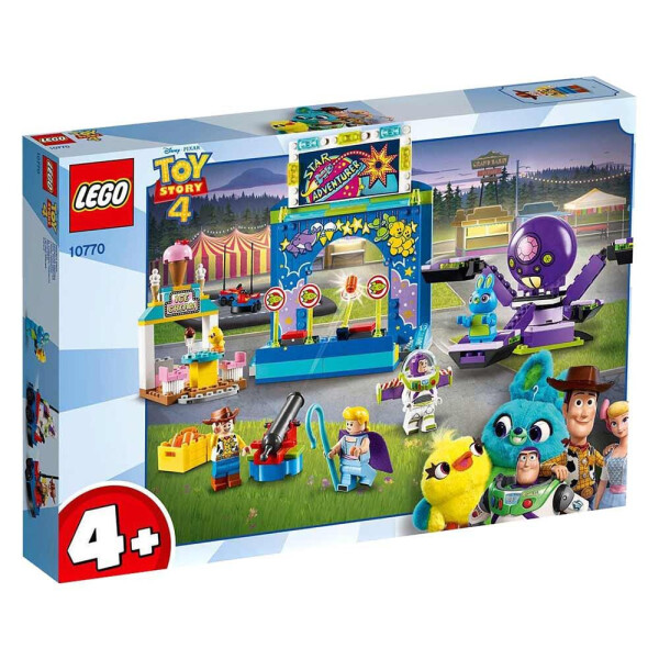 

Блочный конструктор LEGO Juniors Toy Story 4 Парк аттракционов Базза и Вуди (10770)