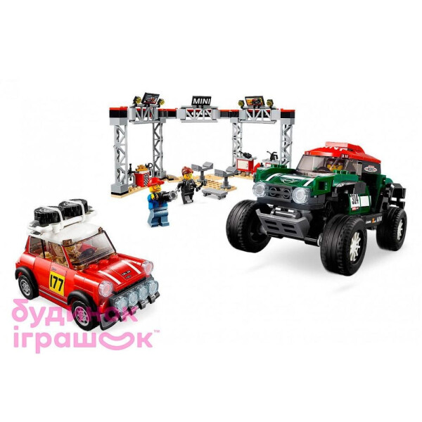 

Блочный конструктор LEGO Speed Champions Автомобили 1967 Mini Cooper S Rally та 2018 MINI John Cooper Багги (75894)