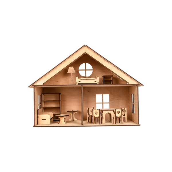 

Деревянный игровой кукольный домик LOL HOUSE (маленький дом)