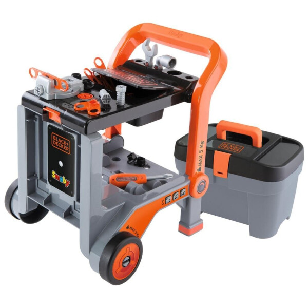 

Набор инструментов Smoby Тележка с инструментами Black&Decker (360202)
