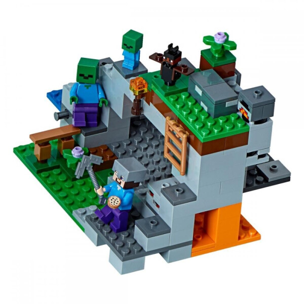 

Пластиковый конструктор LEGO Minecraft Пещера зомби (21141)