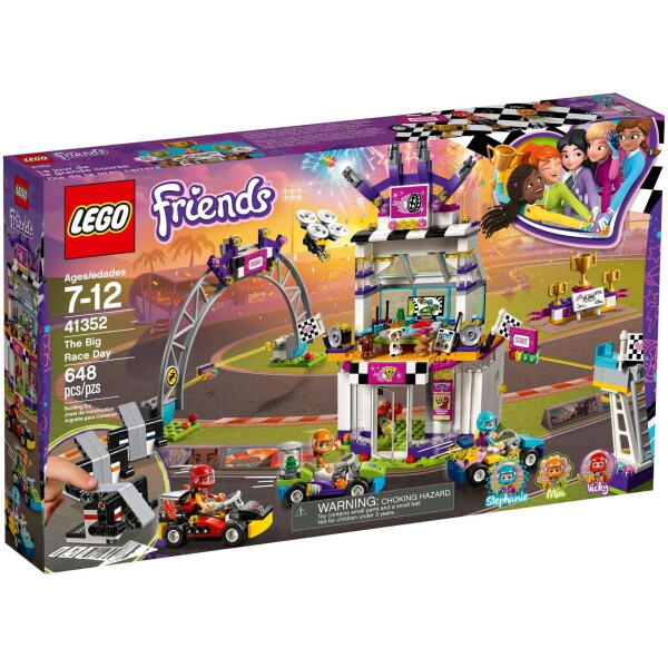 

Классический конструктор LEGO Friends Большая гонка 648 деталей (41352)