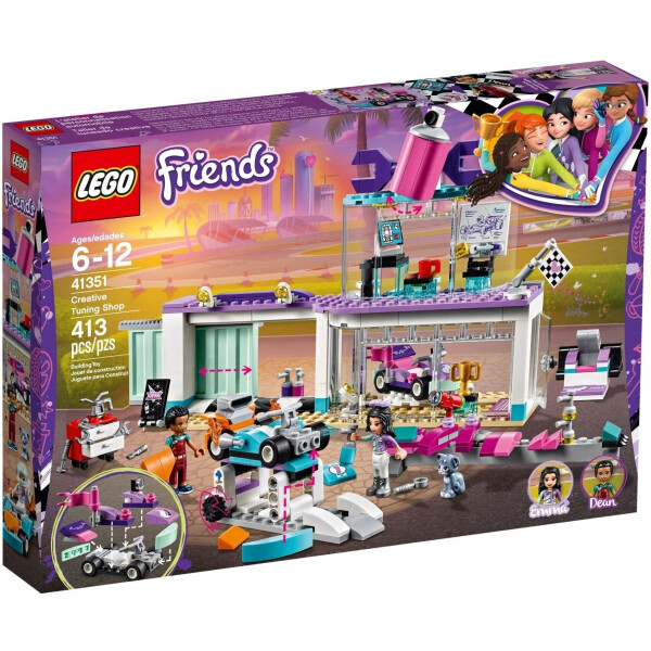 

Классический конструктор LEGO Friends Мастерская по тюнингу автомобилей (41351)