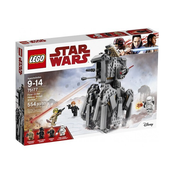 

Классический конструктор LEGO Star Wars Тяжелый розведывательний шагоход Первого ордена (75177)