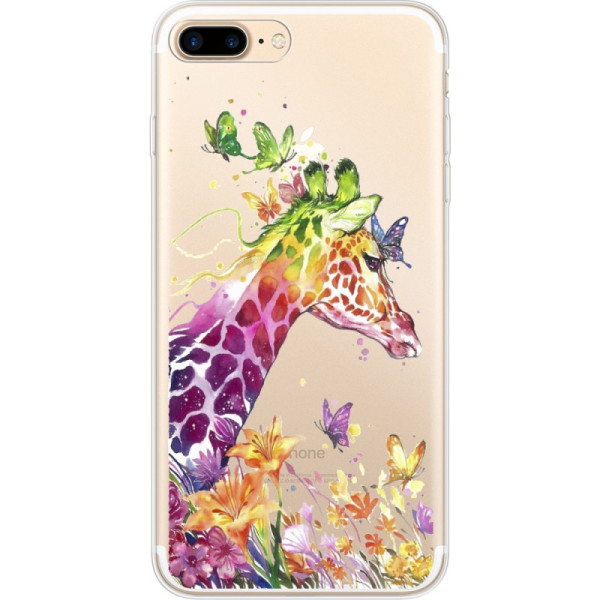 

силиконовый Boxface Apple iPhone 7/8 Plus Colorful Giraffe (26206-cc14)