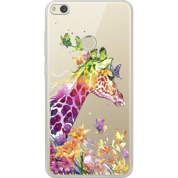 

силиконовый Boxface Huawei P8 Lite 2017 Colorful Giraffe (29365-cc14)