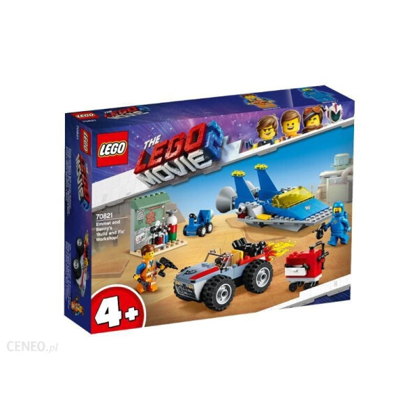

Классический конструктор LEGO Movie 2 Мастерская Эммета и Бенни Строим и чиним (70821)