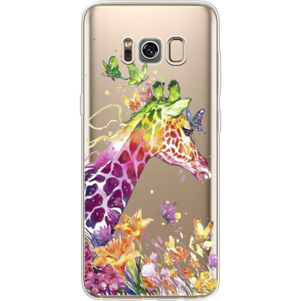 

силиконовый Boxface Samsung G950 Galaxy S8 Colorful Giraffe (29896-cc14)