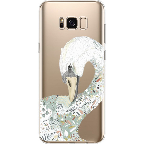 

силиконовый Boxface Samsung G955 Galaxy S8 Plus Swan (30567-cc24)