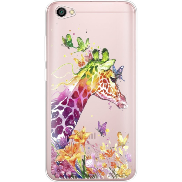 

Чехол силиконовый Boxface Xiaomi Redmi Note 5A Colorful Giraffe (32008-cc14)