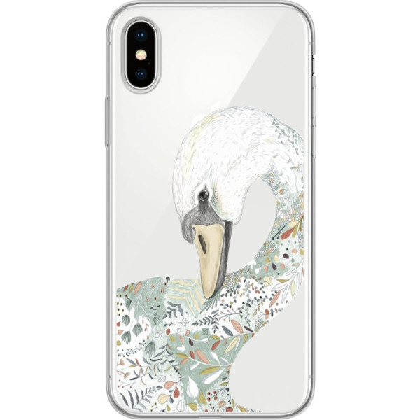 

силиконовый Boxface Apple iPhone X Swan (32139-cc24)
