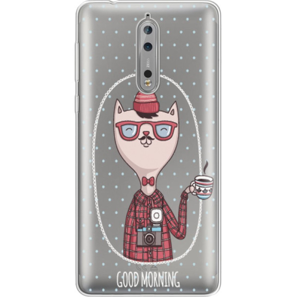 

силиконовый Boxface Nokia 8 Good Morning (32213-cc42)