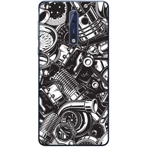 

силиконовый Boxface Nokia 8 (32213-up1375)
