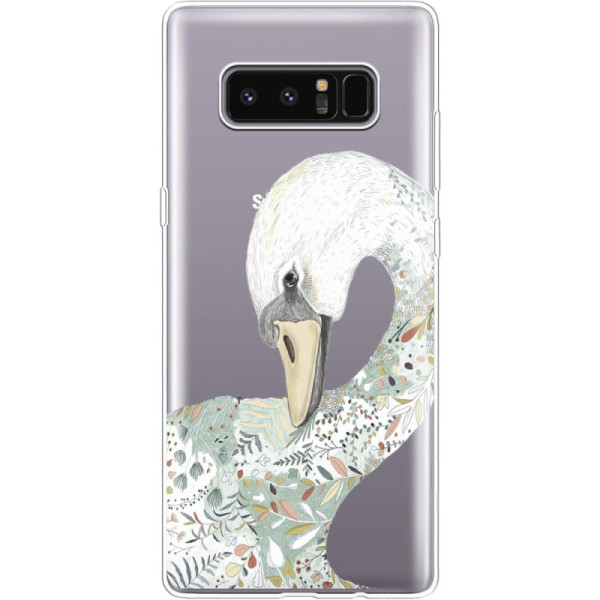 

силиконовый Boxface Samsung N950F Galaxy Note 8 Swan (32371-cc24)
