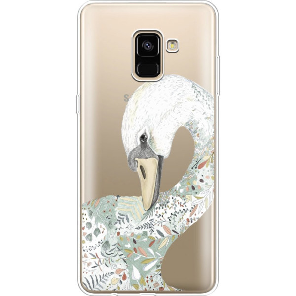 

силиконовый Boxface Samsung A730 Galaxy A8 Plus (2018) Swan (32658-cc24)