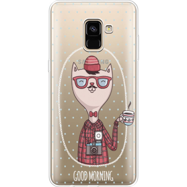 

силиконовый Boxface Samsung A730 Galaxy A8 Plus (2018) Good Morning (32658-cc42)