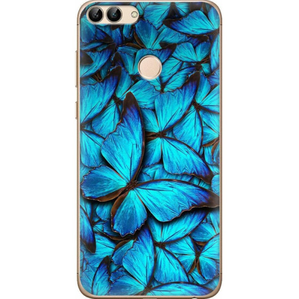 

Силиконовый чехол BoxFace Huawei P Smart лазурные бабочки (32669-up1550)