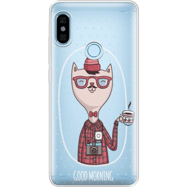 

силиконовый Boxface Xiaomi Redmi Note 5 / Note 5 Pro Good Morning (32971-cc42)