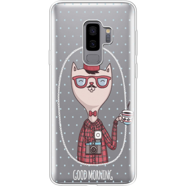 

силиконовый Boxface Samsung G965 Galaxy S9 Plus Good Morning (32974-cc42)
