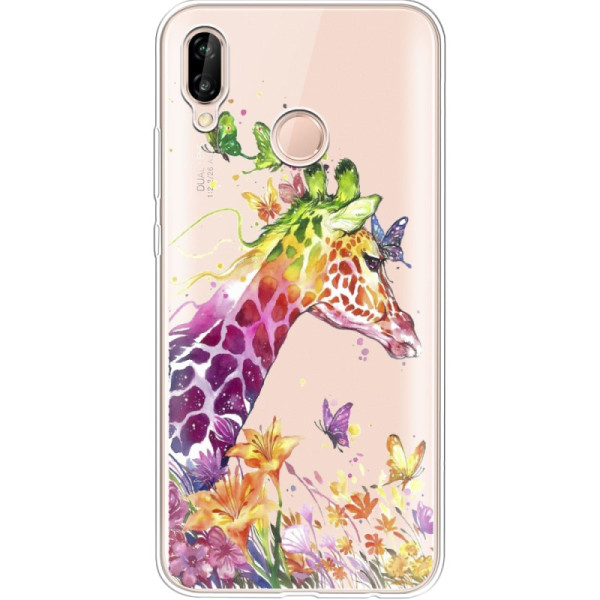 

Чехол силиконовый Boxface Huawei P20 Lite Colorful Giraffe (33127-cc14)