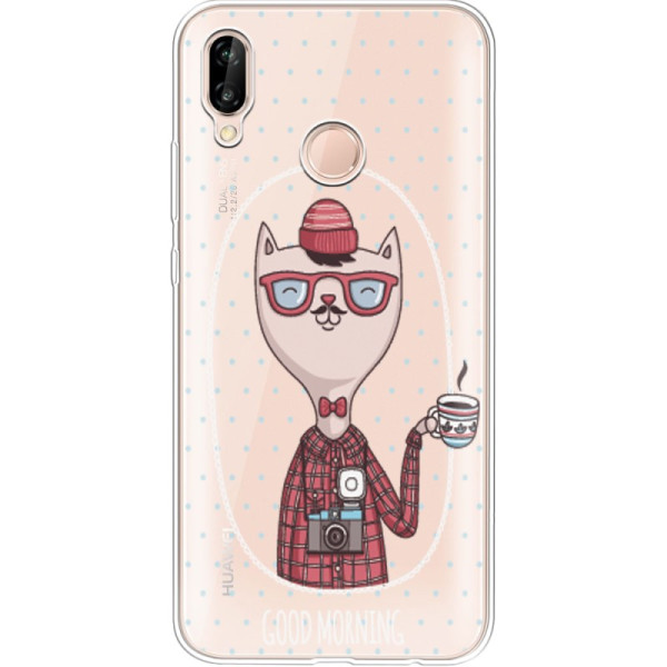 

силиконовый Boxface Huawei P20 Lite Good Morning (33127-cc42)