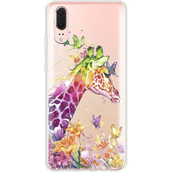 

Чехол силиконовый Boxface Huawei P20 Colorful Giraffe (33128-cc14)