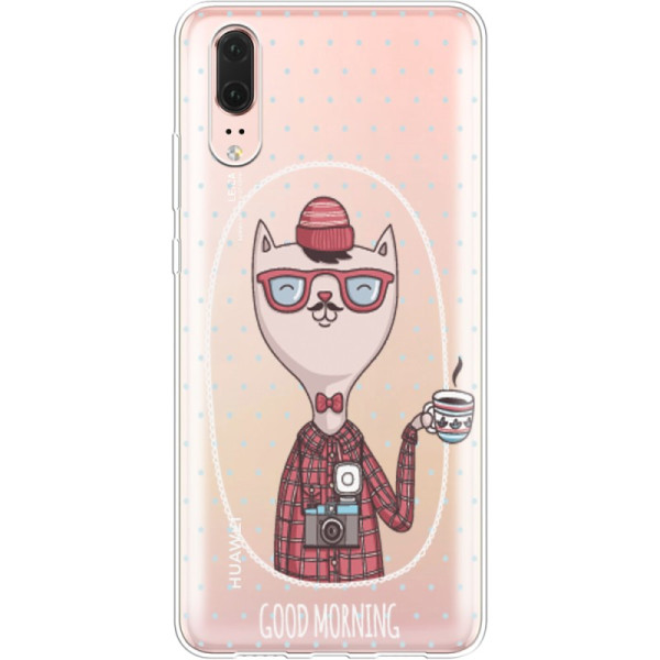 

силиконовый Boxface Huawei P20 Good Morning (33128-cc42)