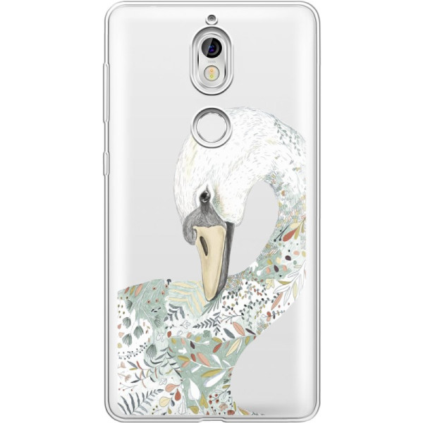 

силиконовый Boxface Nokia 7 Swan (33234-cc24)