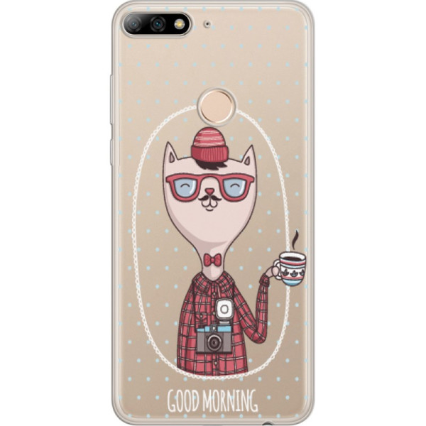

силиконовый Boxface Huawei Y7 Prime 2018 Good Morning (33373-cc42)