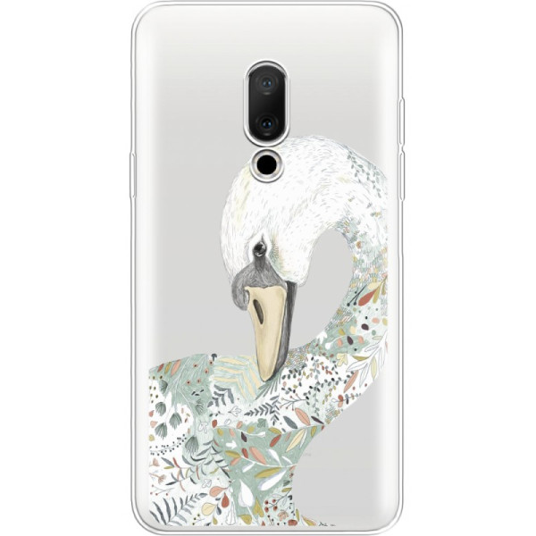 

силиконовый Boxface Meizu 15 Swan (33382-cc24)