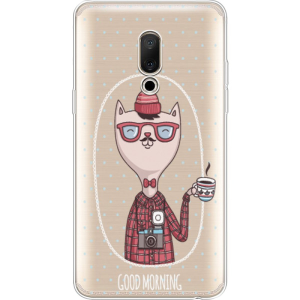

силиконовый Boxface Meizu 15 Plus Good Morning (33383-cc42)