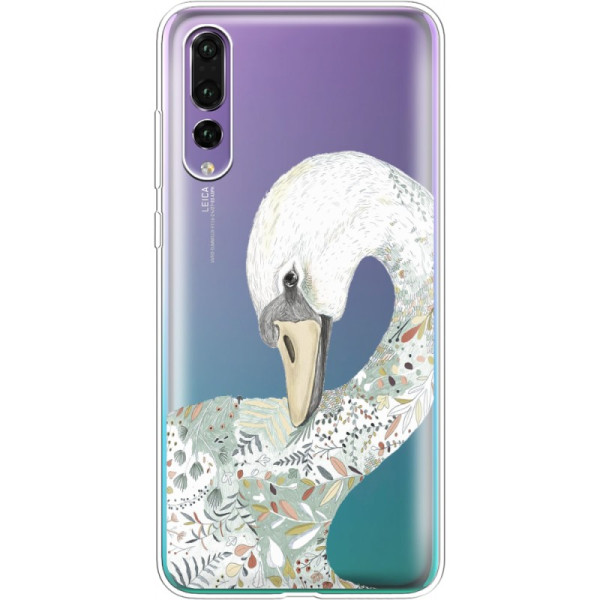 

силиконовый Boxface Huawei P20 Pro Swan (33498-cc24)