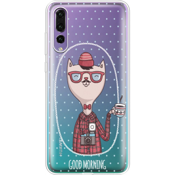 

силиконовый Boxface Huawei P20 Pro Good Morning (33498-cc42)