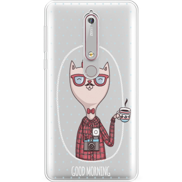 

силиконовый Boxface Nokia 6 (2018) Good Morning (33499-cc42)