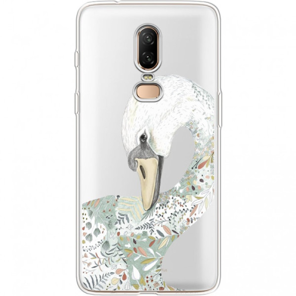 

силиконовый Boxface OnePlus 6 Swan (33859-cc24)