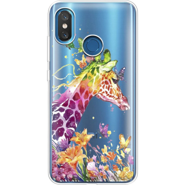 

Чехол силиконовый Boxface Xiaomi Mi 8 Colorful Giraffe (34037-cc14)