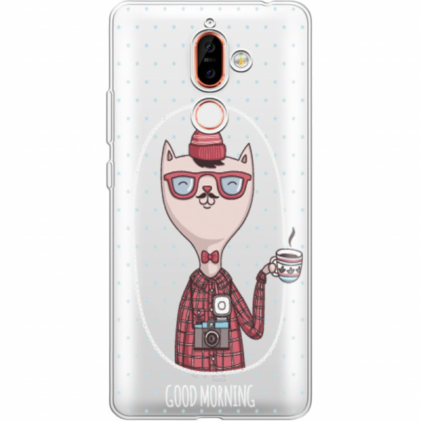 

силиконовый Boxface Nokia 7 Plus Good Morning (34038-cc42)