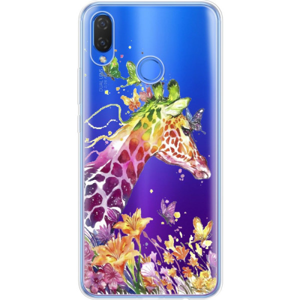 

Силиконовый чехол BoxFace Huawei P Smart Plus Colorful Giraffe (34912-cc14)