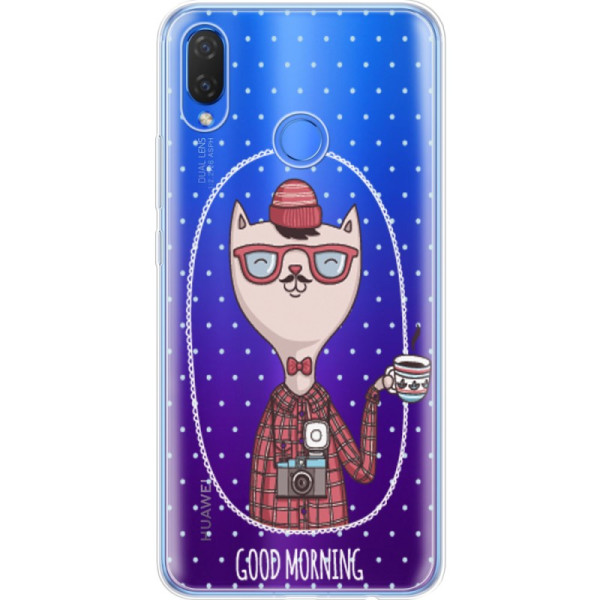 

силиконовый Boxface Huawei P Smart Plus Good Morning (34912-cc42)