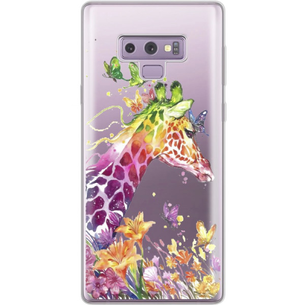 

силиконовый Boxface Samsung N960 Galaxy Note 9 Colorful Giraffe (34914-cc14)