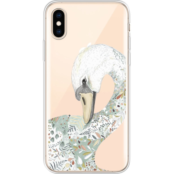 

силиконовый Boxface Apple iPhone XS Swan (35413-cc24)