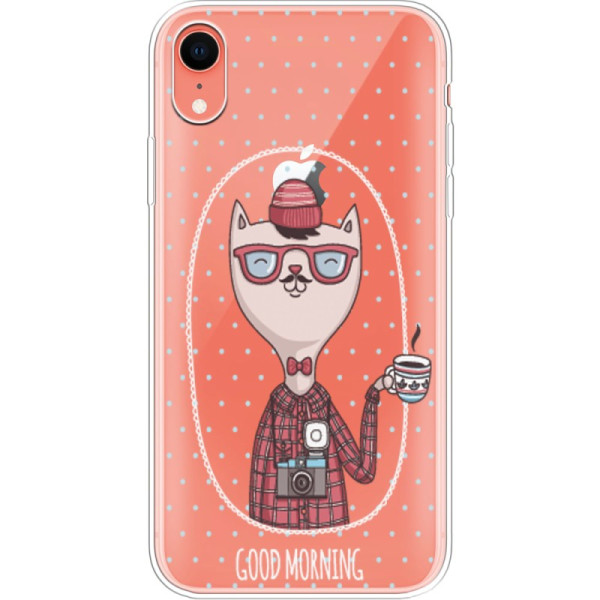 

силиконовый Boxface Apple iPhone XR Good Morning (35417-cc42)