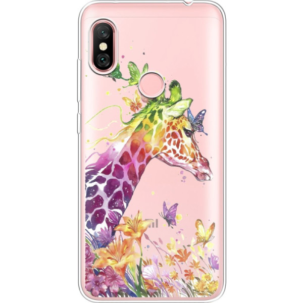 

Чехол силиконовый Boxface Xiaomi Redmi Note 6 Pro Colorful Giraffe (35452-cc14)
