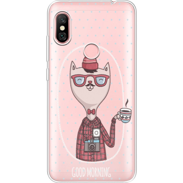 

силиконовый Boxface Xiaomi Redmi Note 6 Pro Good Morning (35452-cc42)