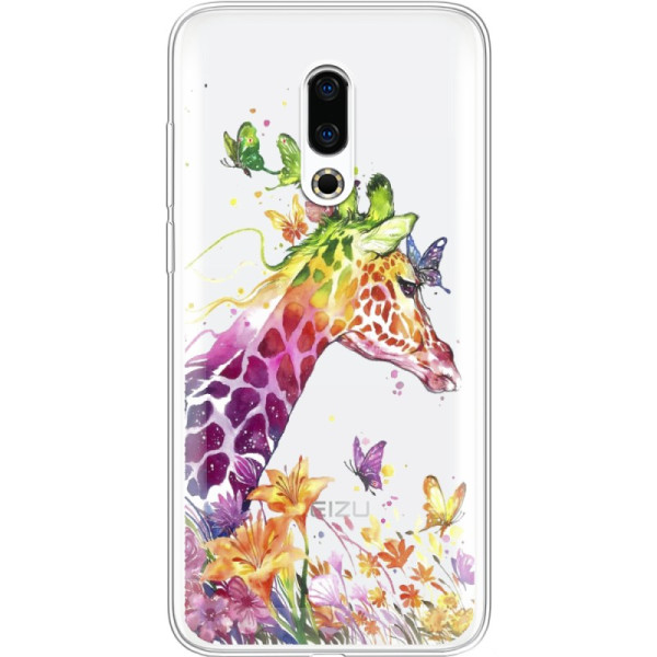 

Чехол силиконовый Boxface Meizu 16 Plus Colorful Giraffe (35583-cc14)