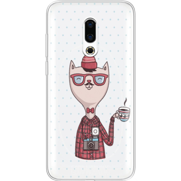 

силиконовый Boxface Meizu 16 Plus Good Morning (35583-cc42)