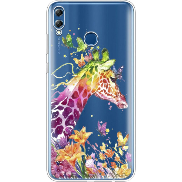 

Чехол силиконовый Boxface Huawei Honor 8x Max Colorful Giraffe (35631-cc14)