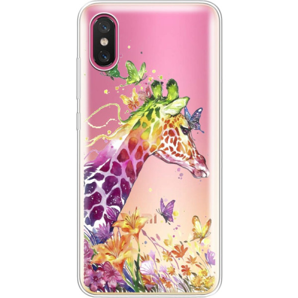 

Чехол силиконовый Boxface Xiaomi Mi 8 Pro Colorful Giraffe (35657-cc14)
